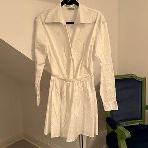 Opening Ceremony White collared Dress. Size 6